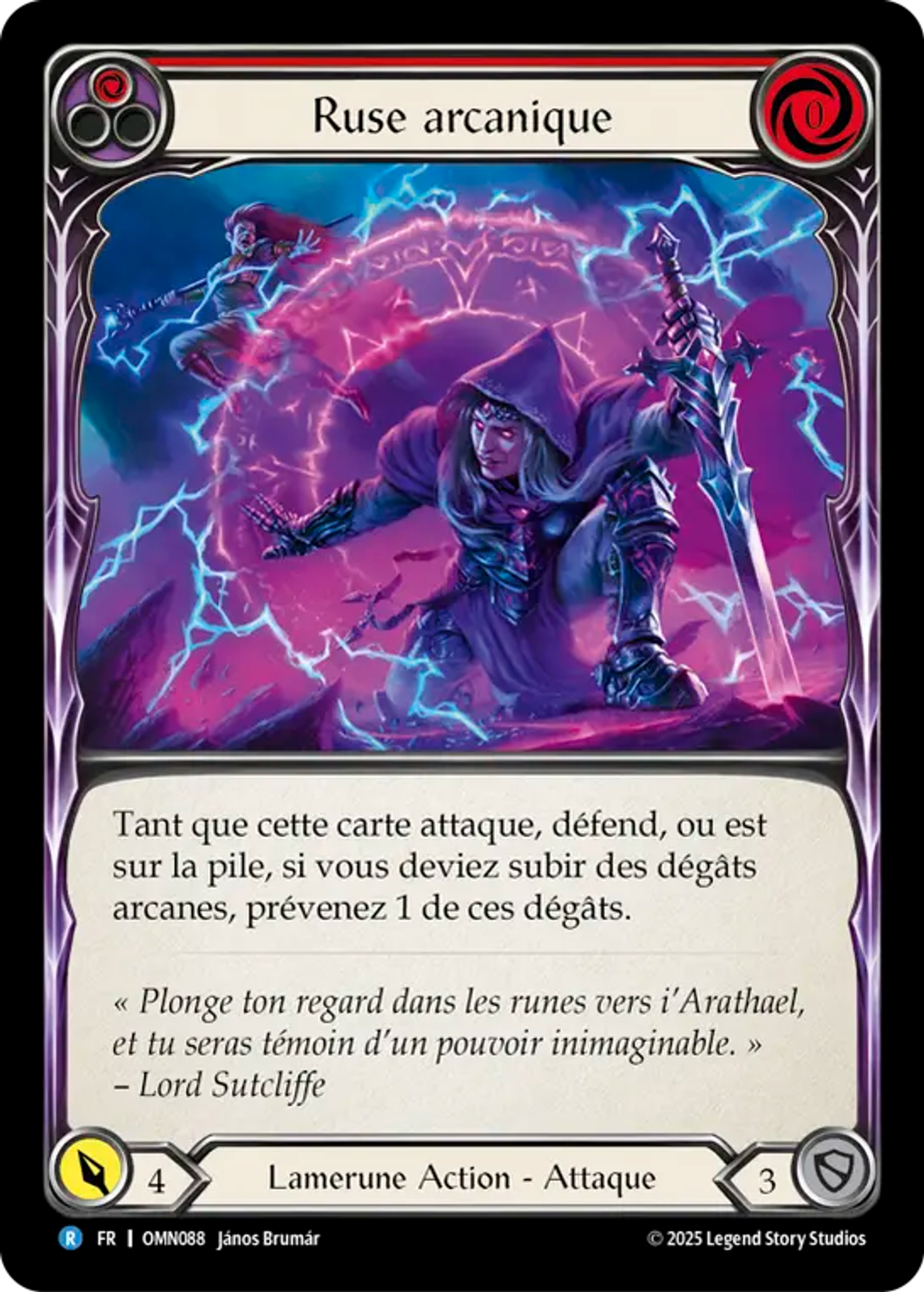 Ruse arcanique — Omens of the Third Age — Flesh and Blood