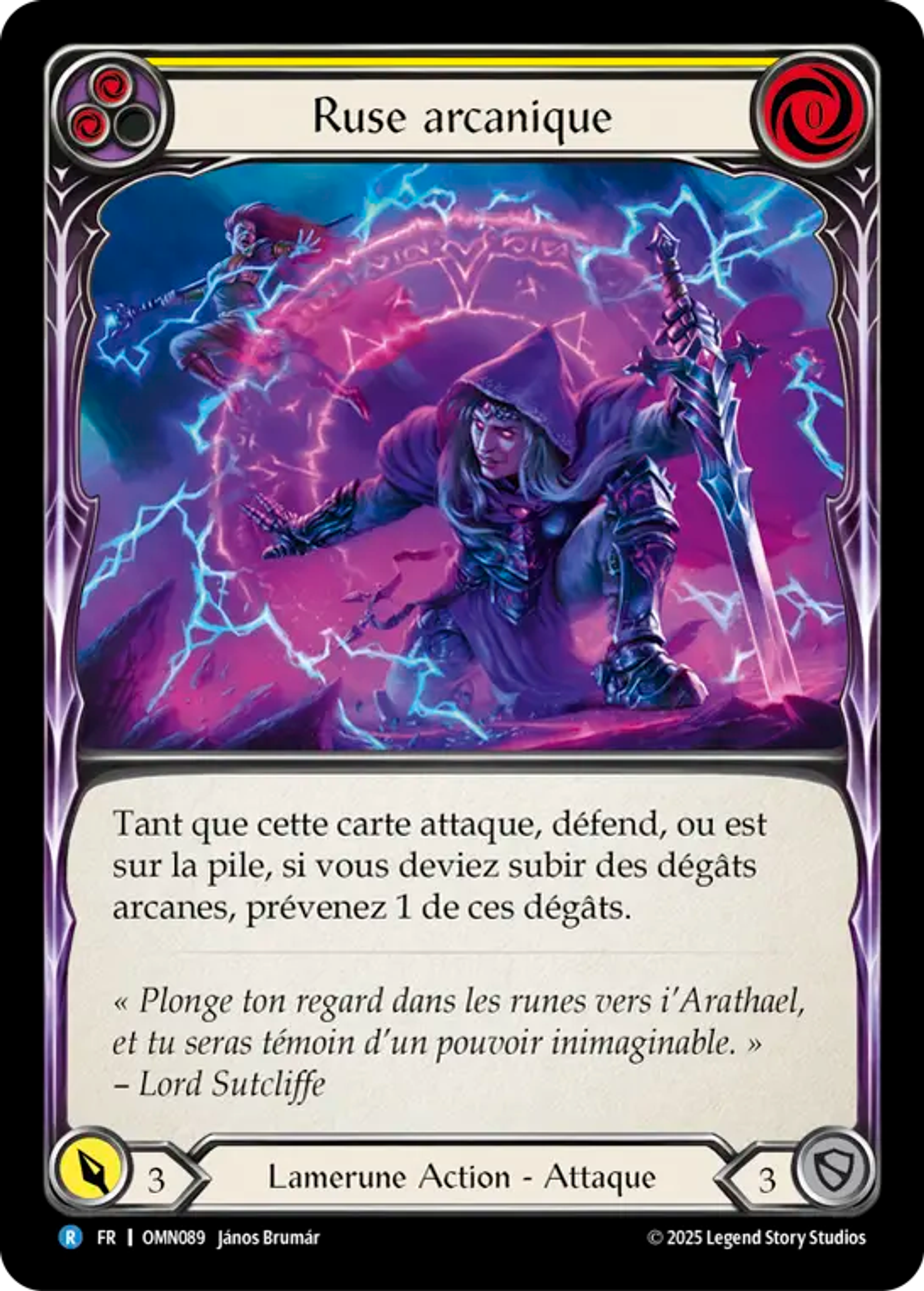 Ruse arcanique — Omens of the Third Age — Flesh and Blood