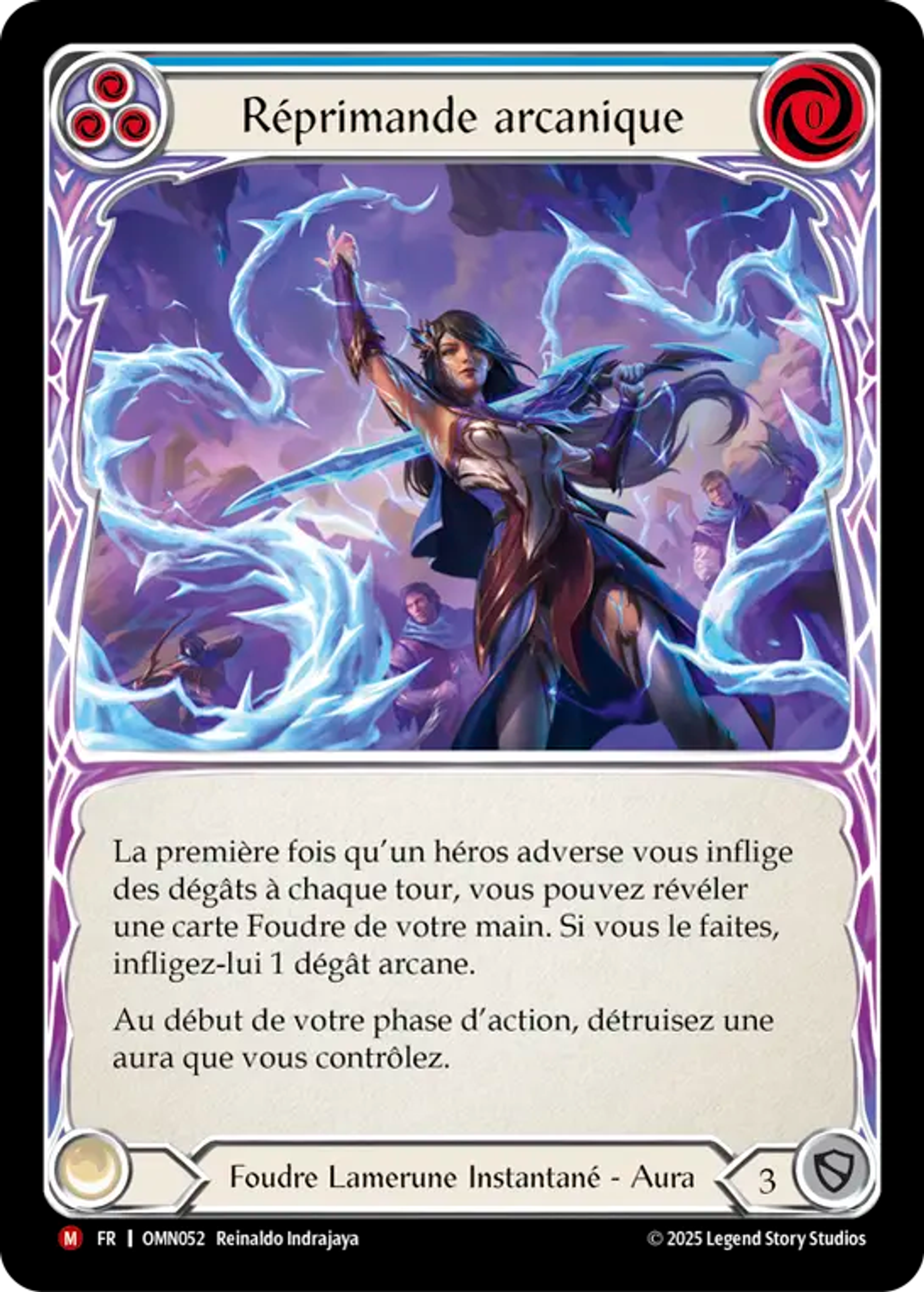 Réprimande arcanique — Omens of the Third Age — Flesh and Blood