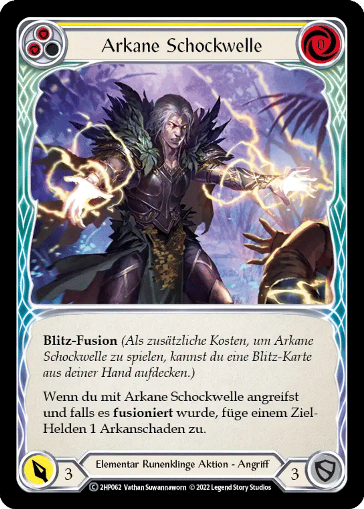 Arcanic Shockwave (Yellow) from History Pack 2 - Black Label - Flesh and Blood
