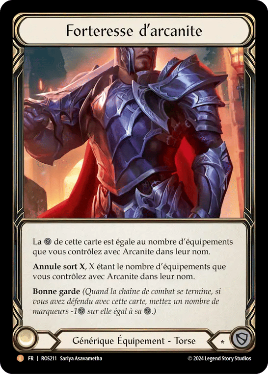 Forteresse d’arcanite — Rosetta — Flesh and Blood