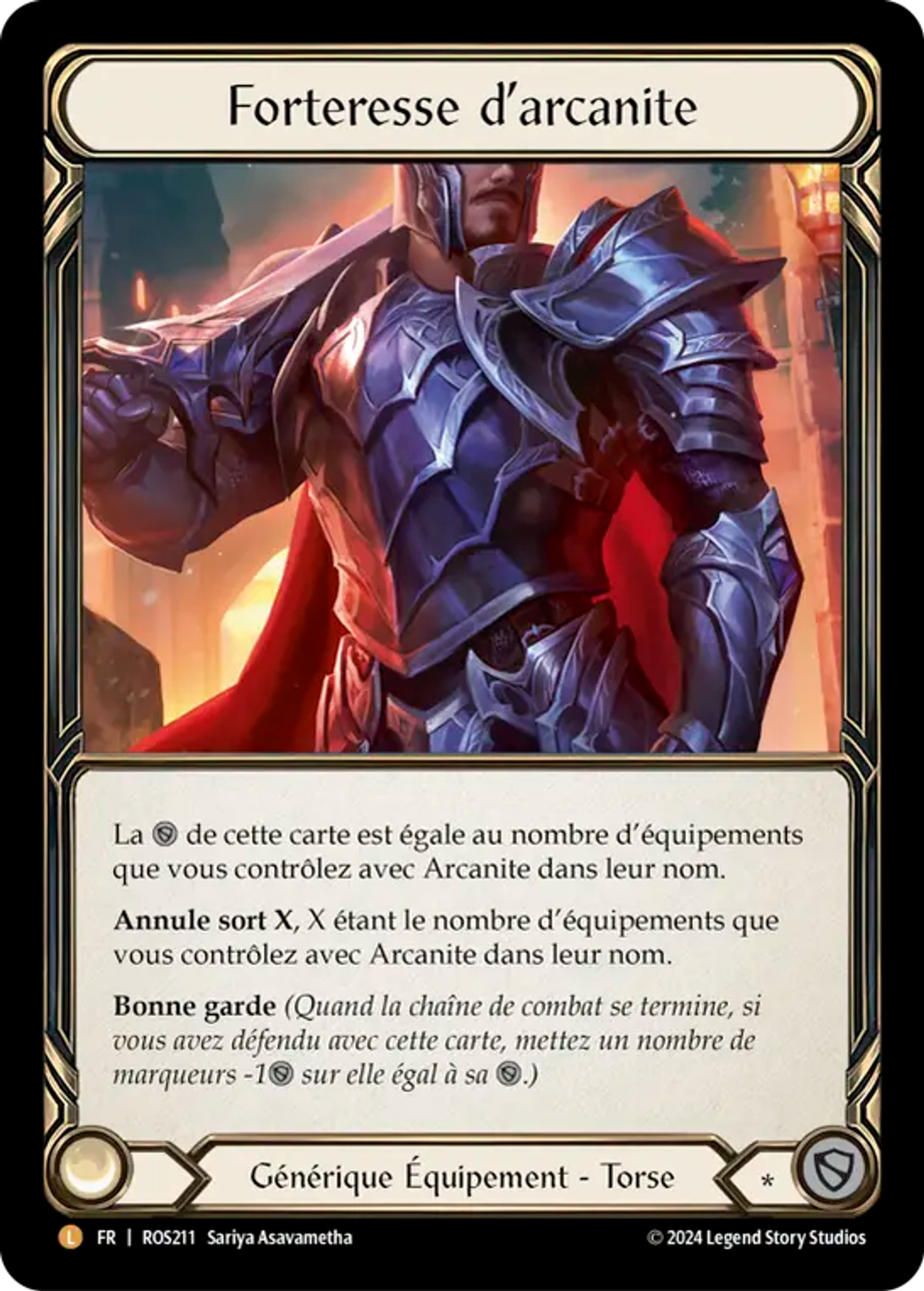Forteresse d’arcanite — Rosetta — Flesh and Blood