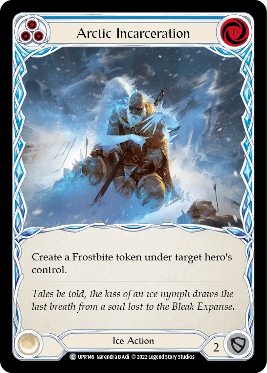 Arctic Incarceration (Blue) — Uprising — Flesh and Blood