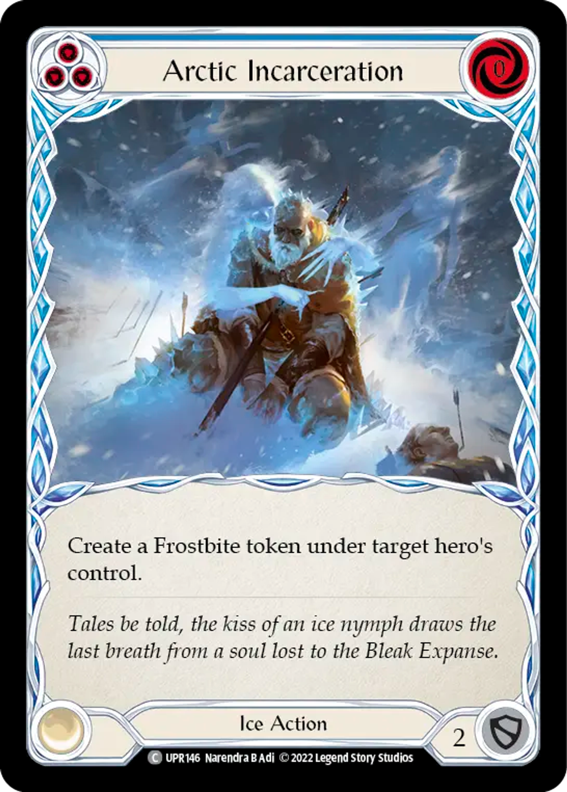 Arctic Incarceration (Blue) — Uprising — Flesh and Blood