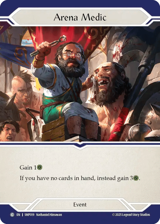 Arena Medic — Smash Palace — Flesh and Blood