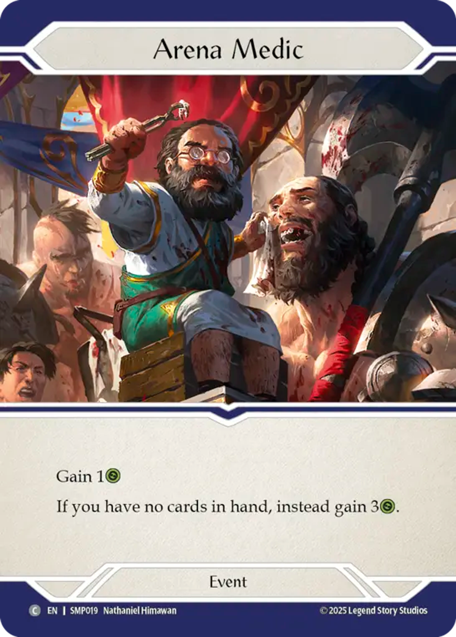 Arena Medic — Smash Palace — Flesh and Blood