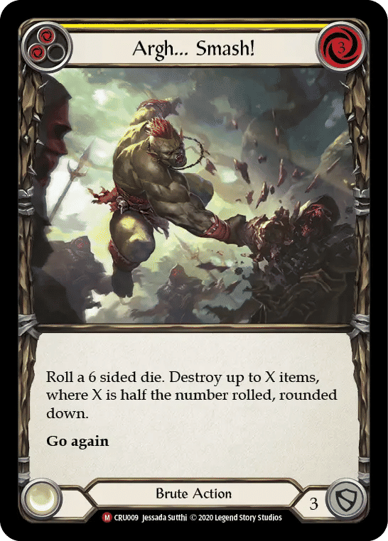 Argh... Smash! — Crucible of War — Flesh and Blood
