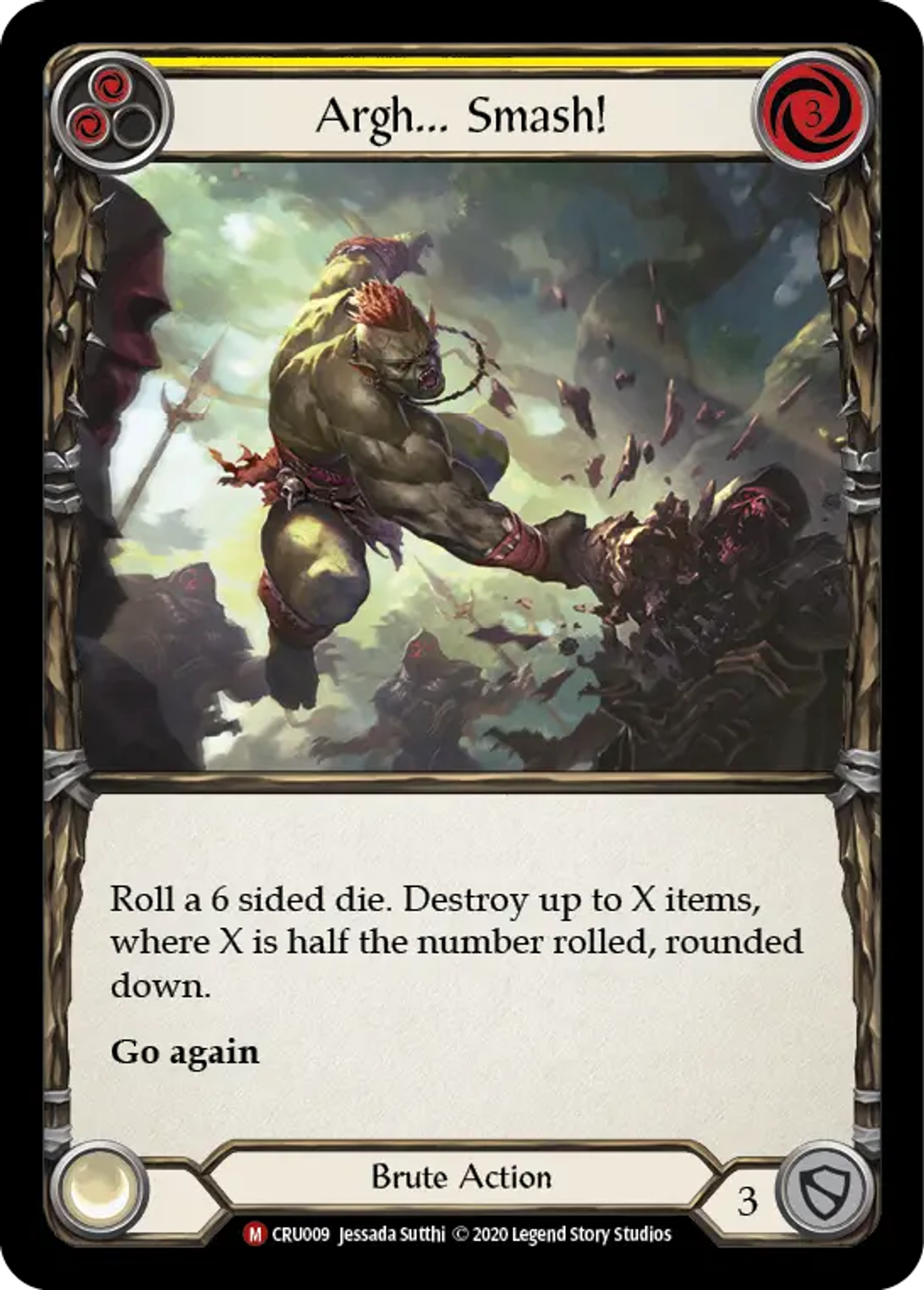 Argh... Smash! — Crucible of War — Flesh and Blood