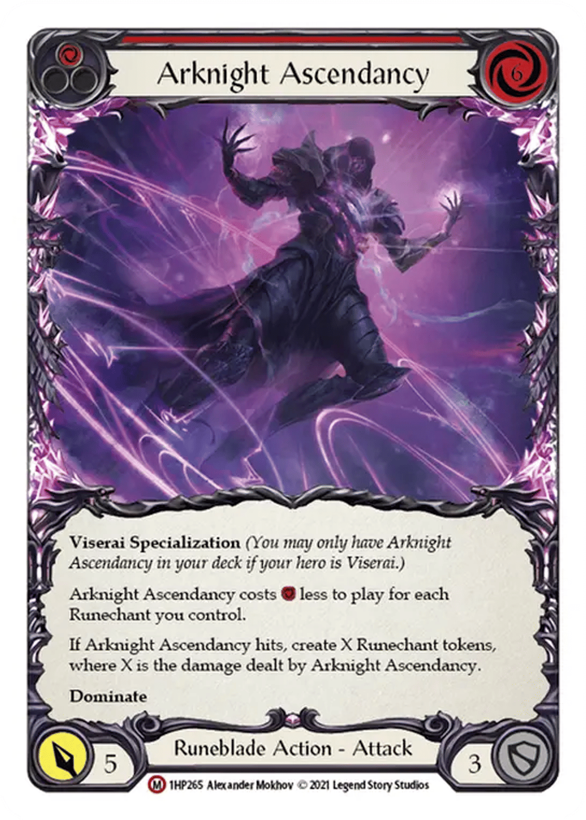 Arknight Ascendancy from History Pack 1 - Flesh and Blood