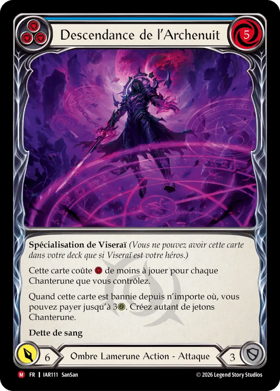 Descendance de l’Archenuit — Usurp the Shadow Throne — Flesh and Blood