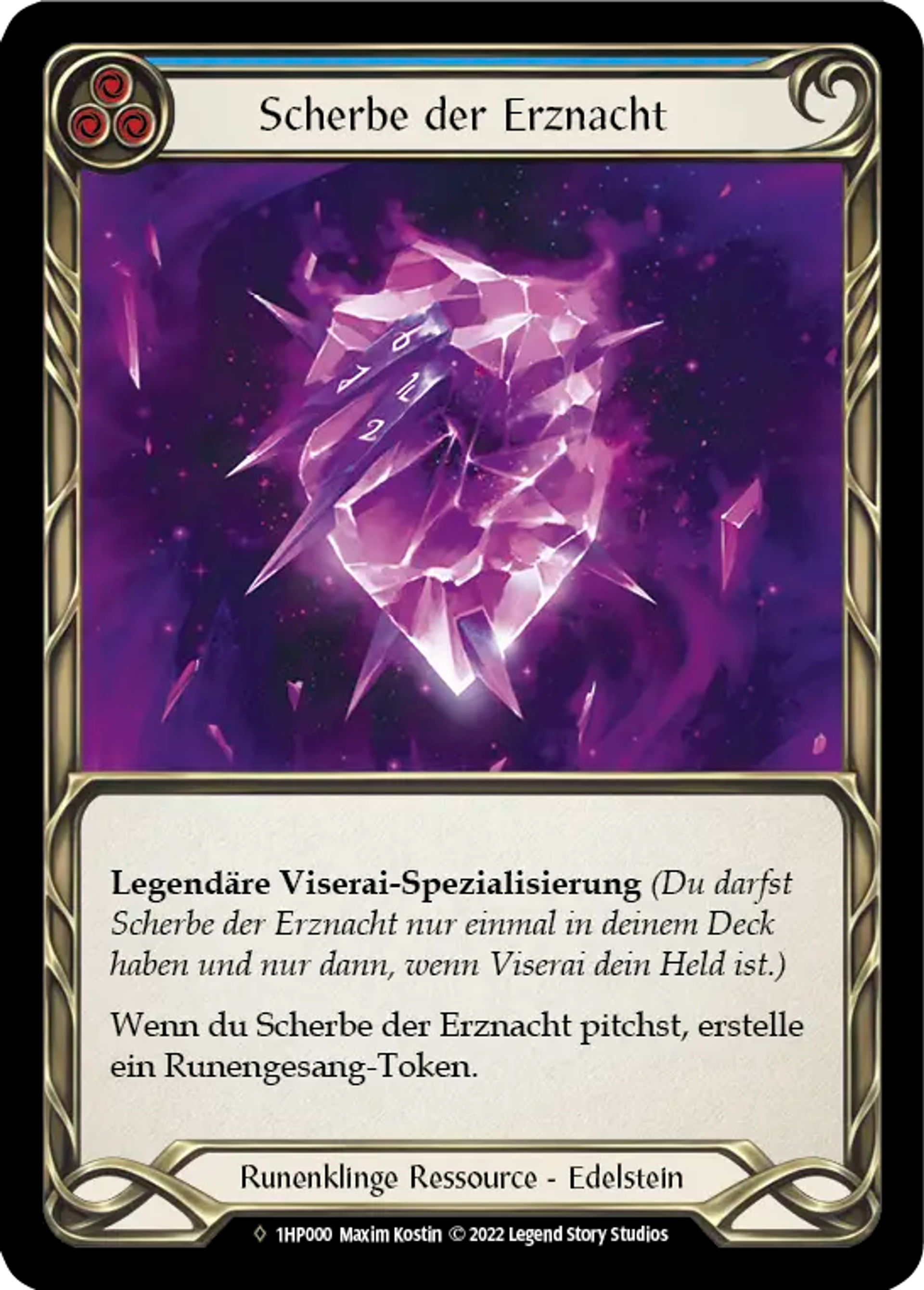 Arknight Shard — History Pack 1 - Black Label — Flesh and Blood