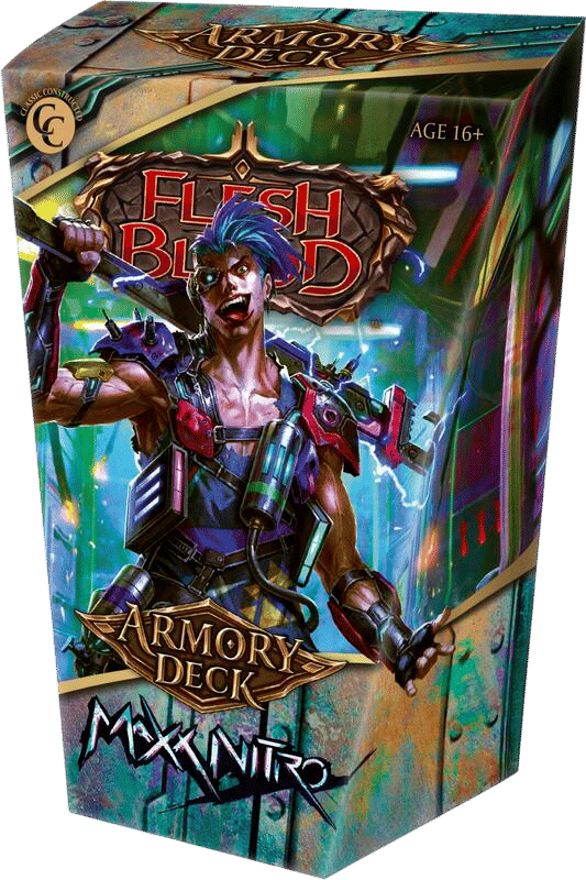 Armory Deck: Maxx Nitro — Armory Deck - Maxx 'The Hype' Nitro — Flesh and Blood