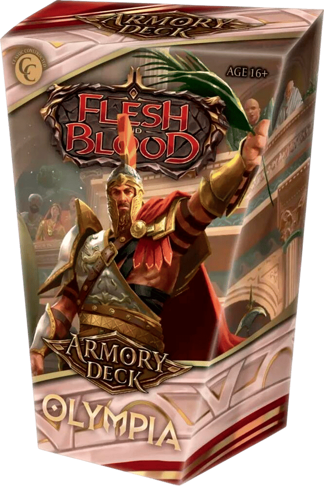 Armory Deck - Olympia, Prized Fighter — Armory Deck - Olympia, Prized Fighter — Flesh and Blood