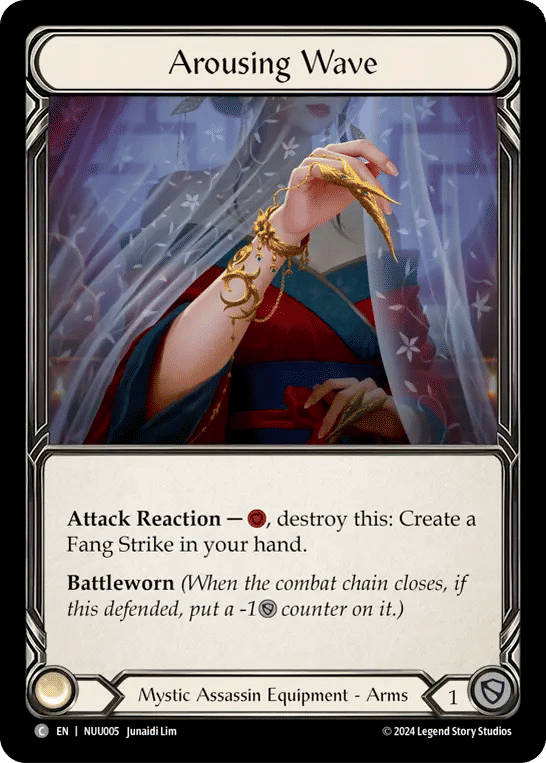 Arousing Wave — Nuu - Blitz Deck — Flesh and Blood