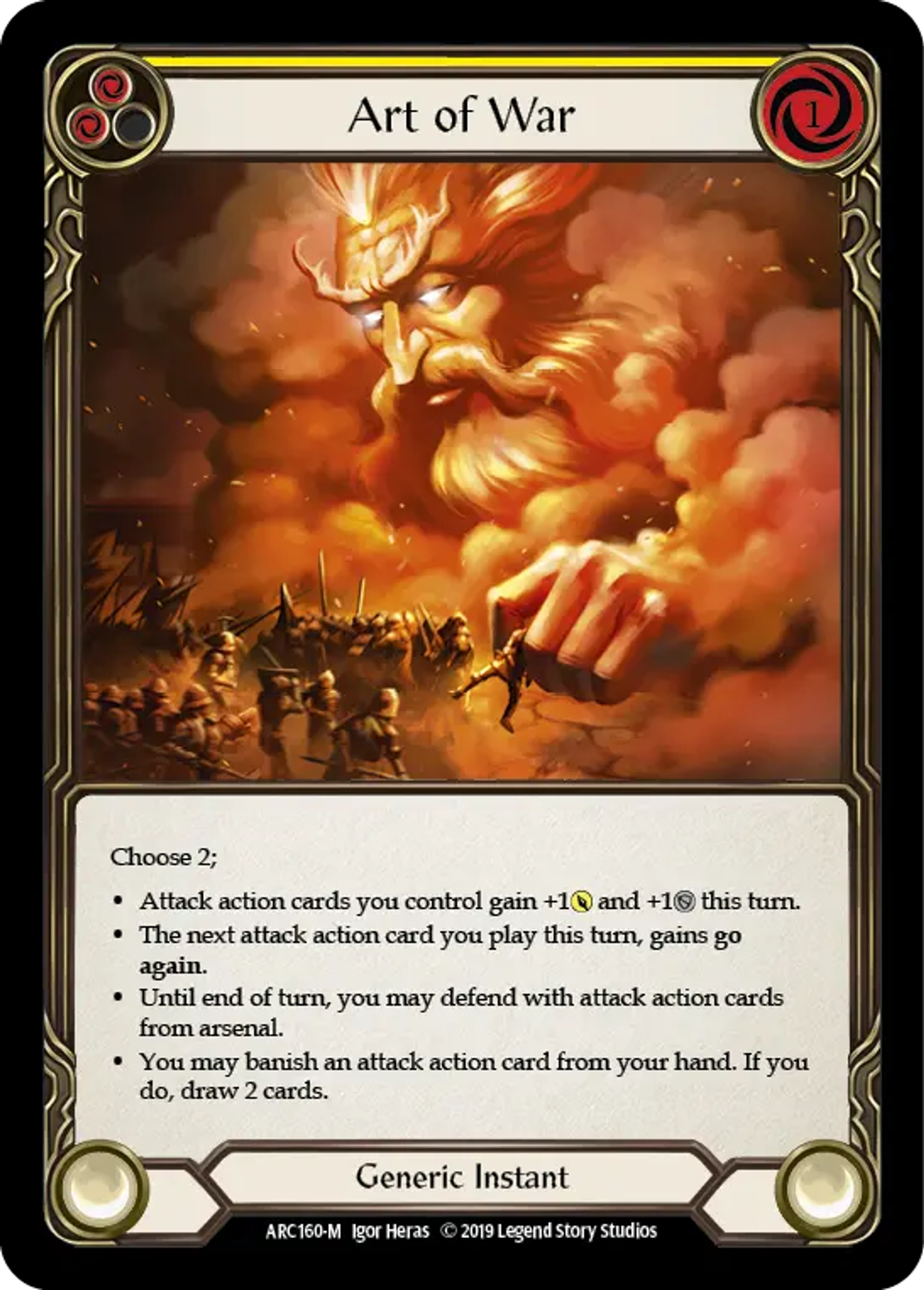 Art of War — Arcane Rising — Flesh and Blood