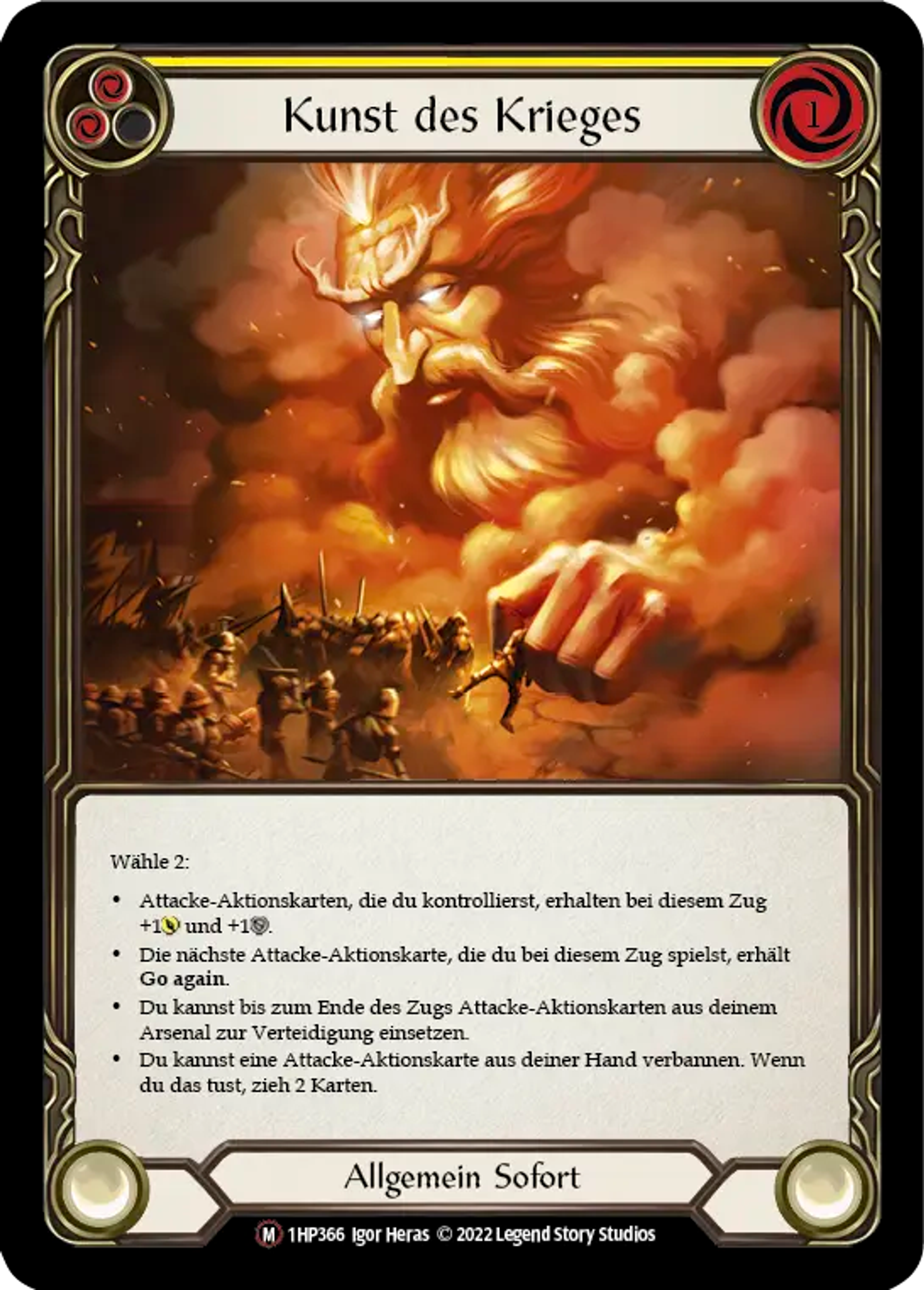 Art of War — History Pack 1 - Black Label — Flesh and Blood