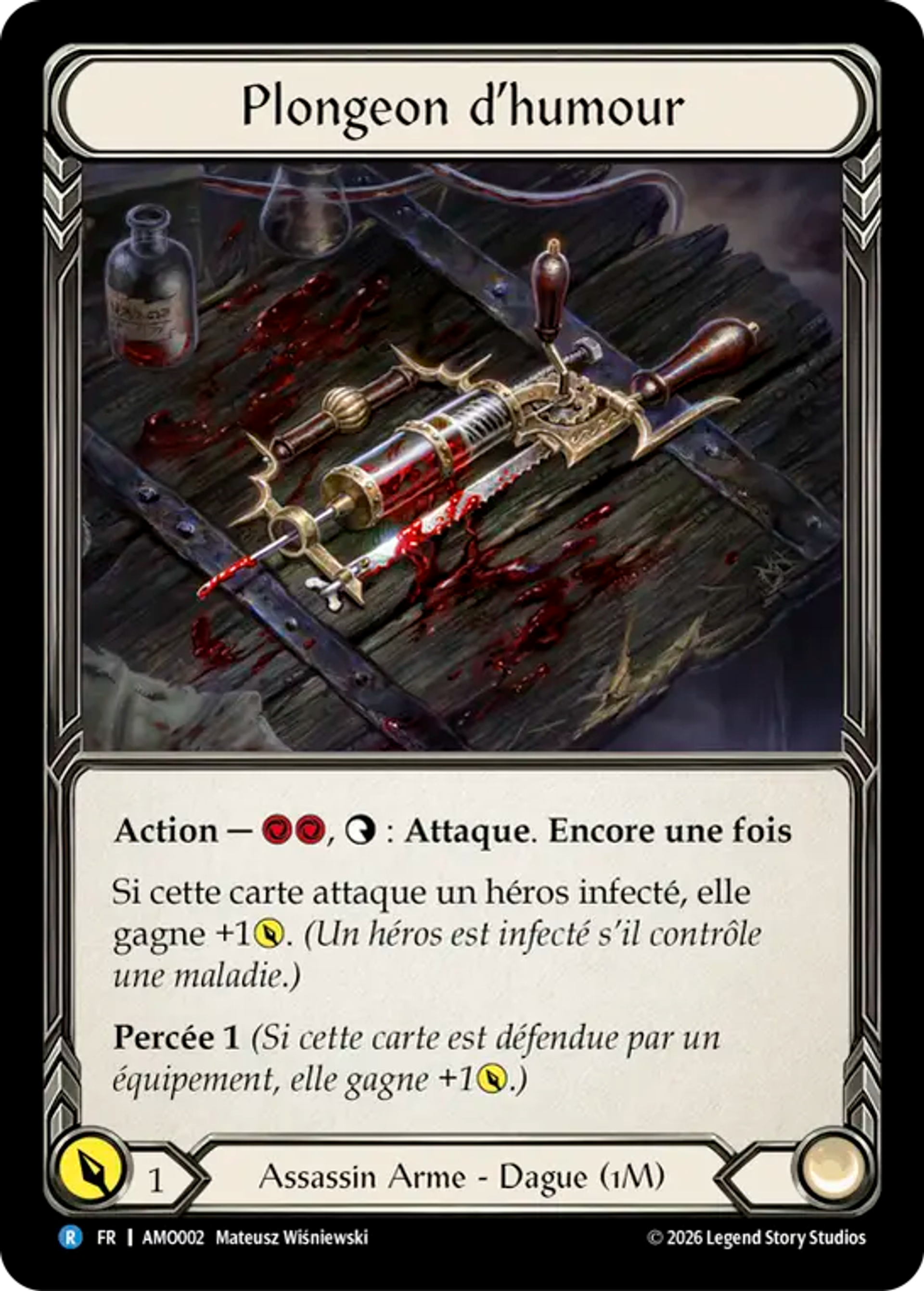 Plongeon d’humour — Armory Deck - Dr. Mortimer, Blight of the Pits — Flesh and Blood