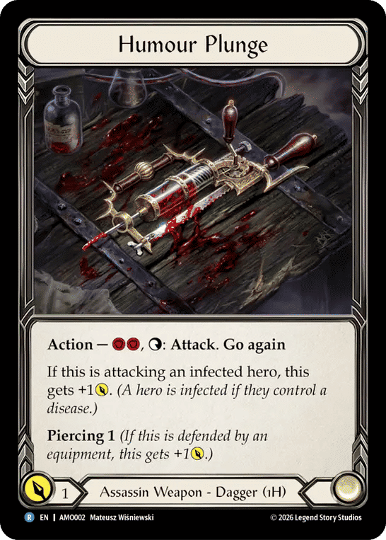 Plongeon d’humour — Armory Deck - Dr. Mortimer, Blight of the Pits — Flesh and Blood