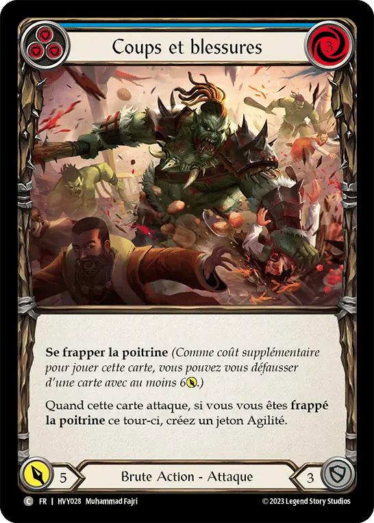 Coups et blessures — Heavy Hitters — Flesh and Blood