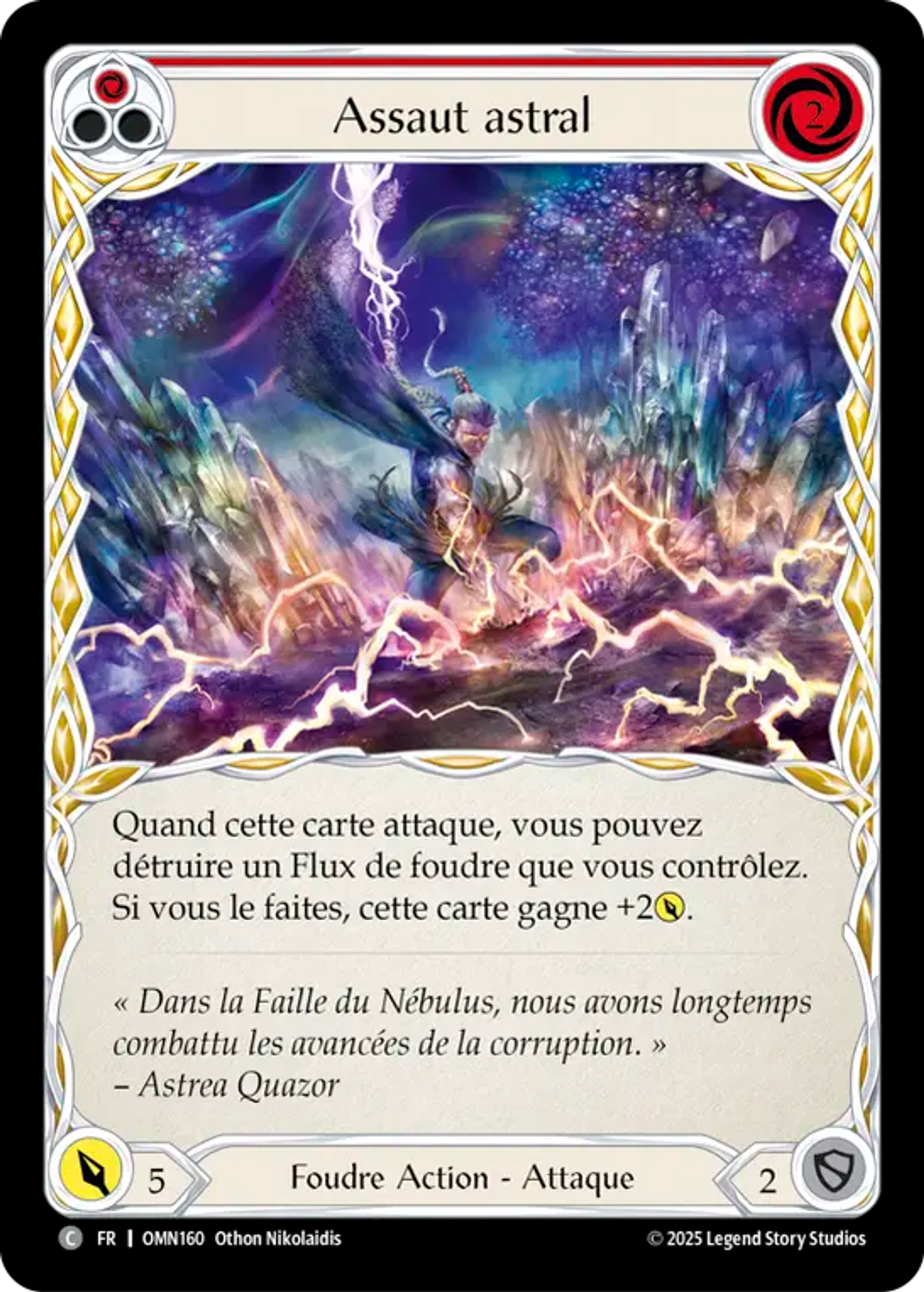 Assaut astral — Omens of the Third Age — Flesh and Blood
