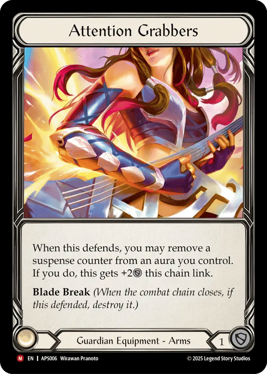 Attention Grabbers — Armory Deck - Pleiades, Superstar — Flesh and Blood