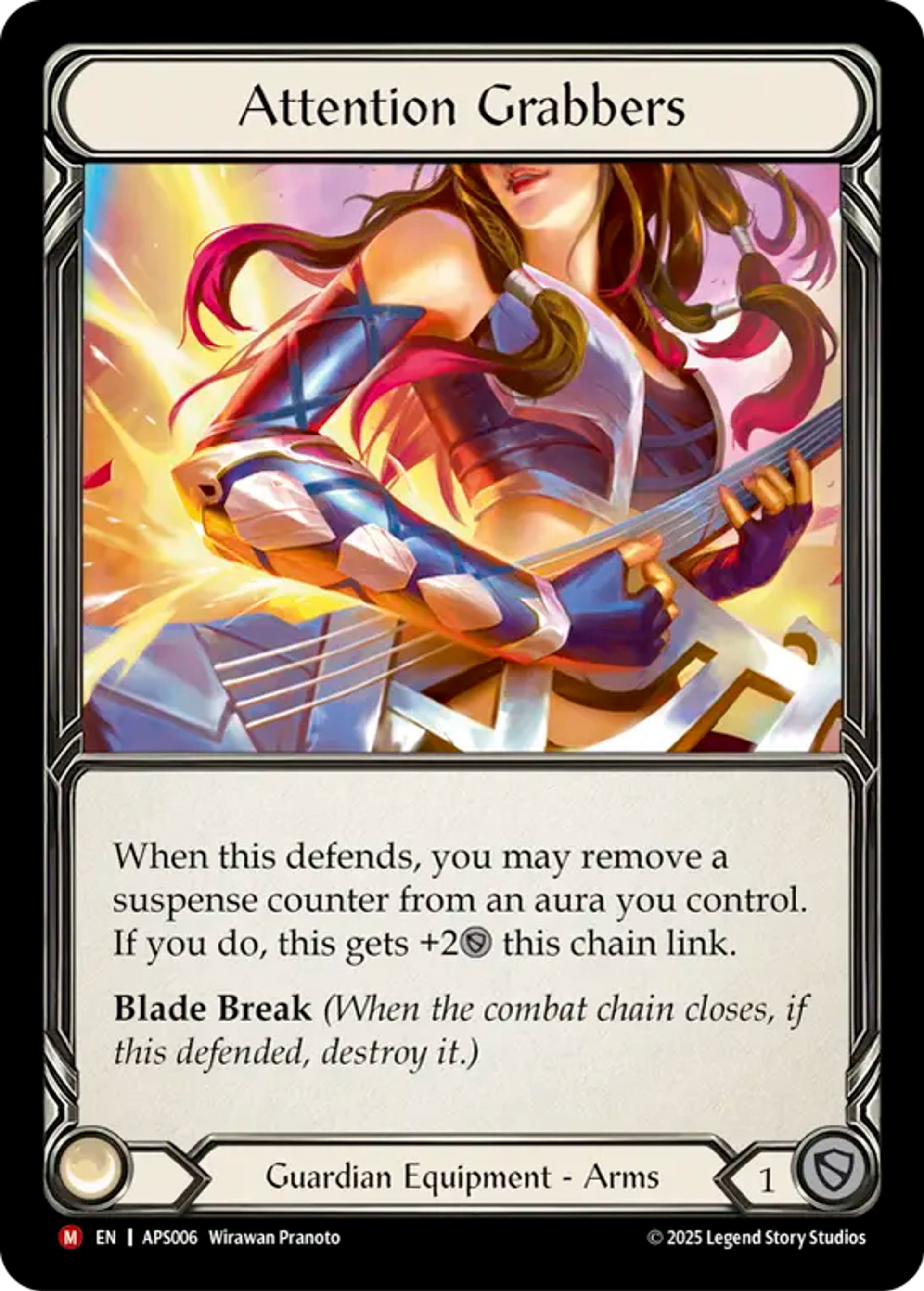 Attention Grabbers — Armory Deck - Pleiades, Superstar — Flesh and Blood