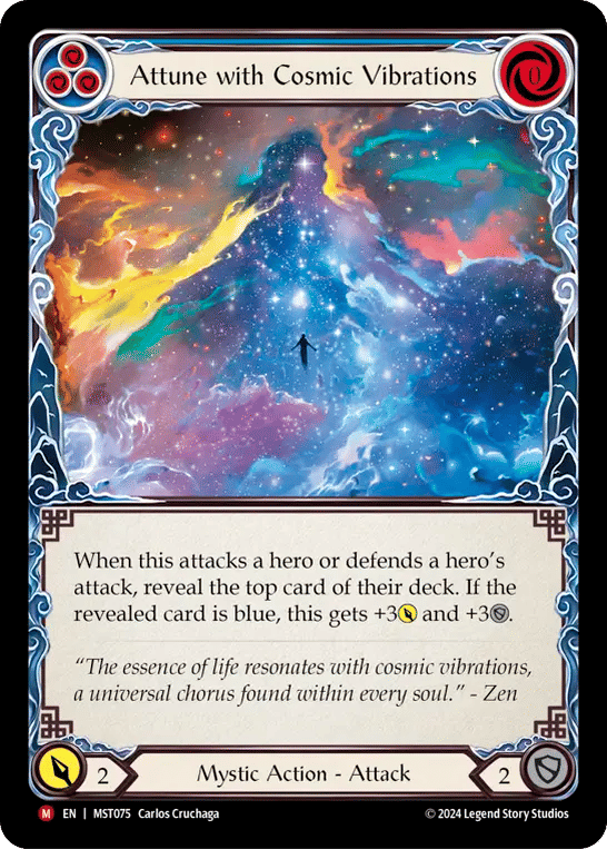 Attune with Cosmic Vibrations — Part the Mistveil — Flesh and Blood