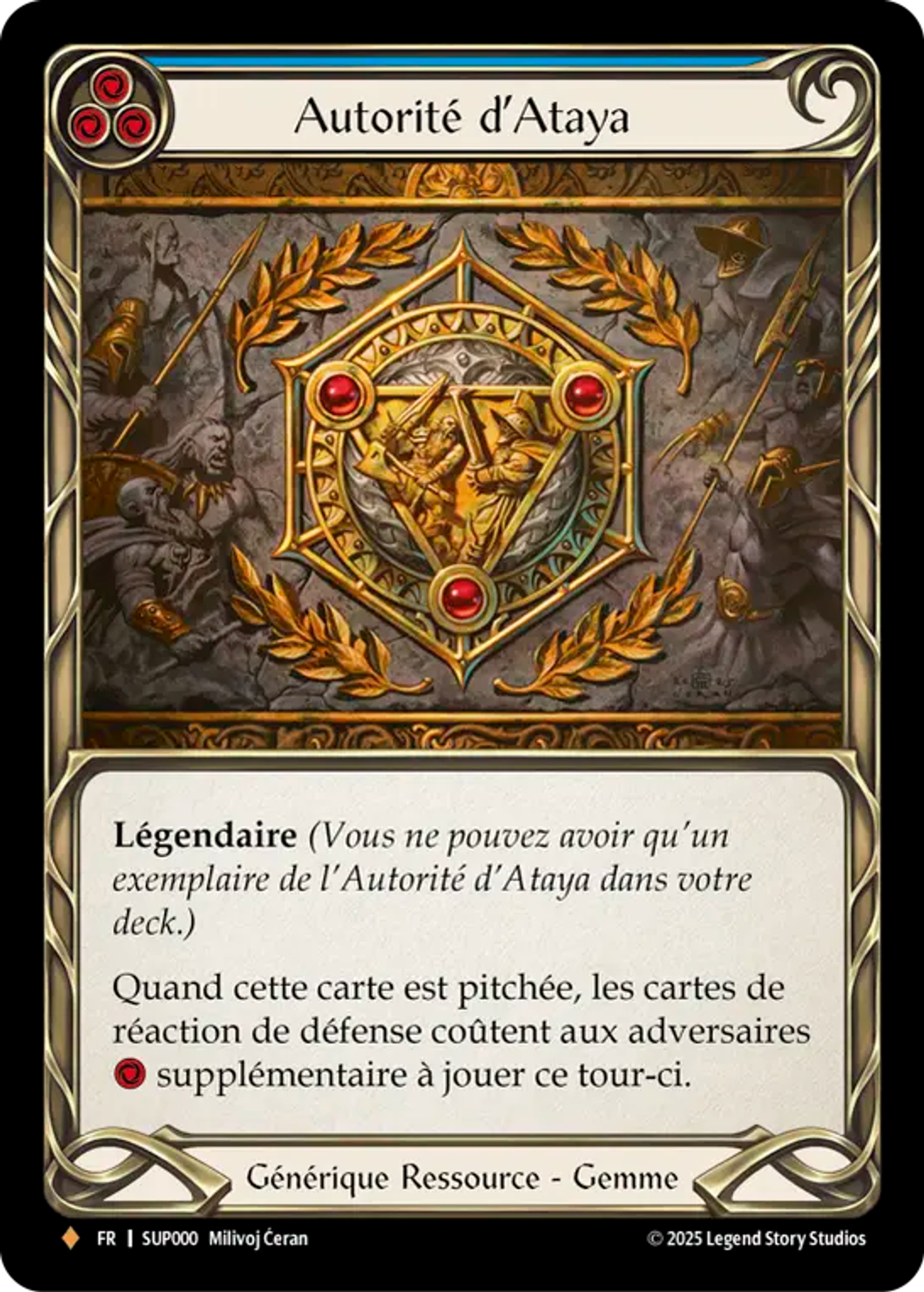 Autorité d’Ataya — Super Slam — Flesh and Blood
