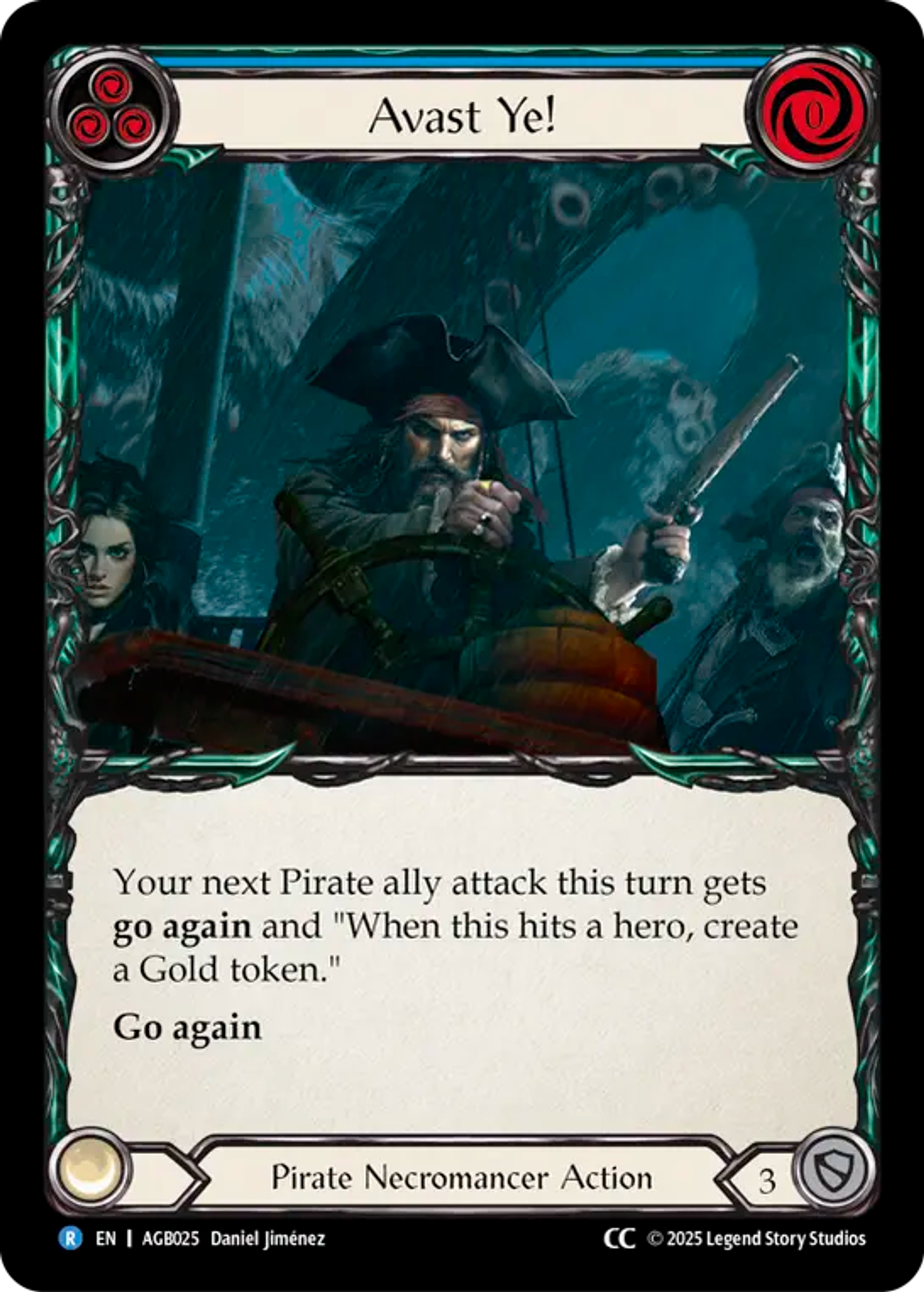 Avast Ye! (Blue) — Armory Deck - Gravy Bones — Flesh and Blood