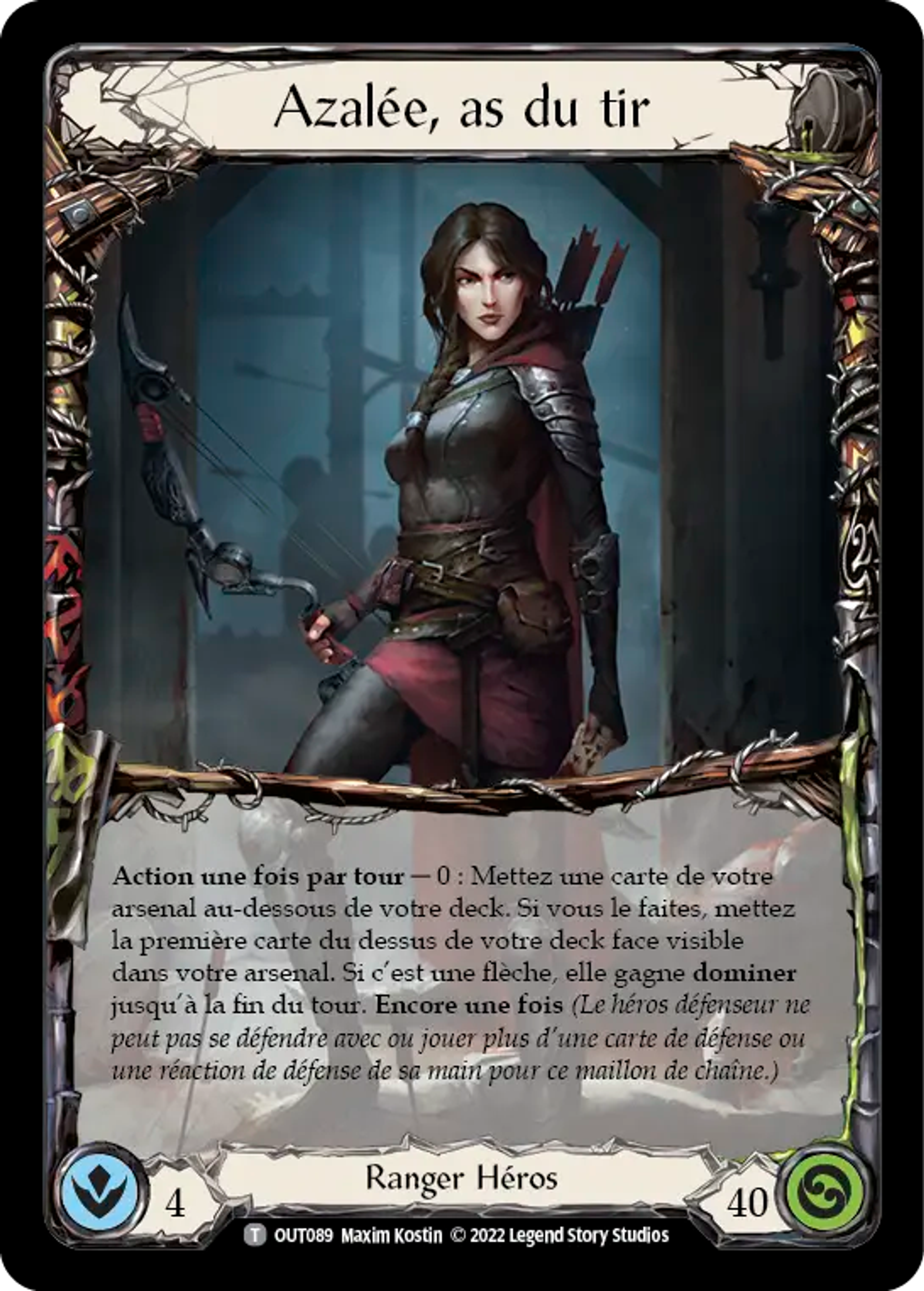 Azalée, as du tir — Outsiders — Flesh and Blood