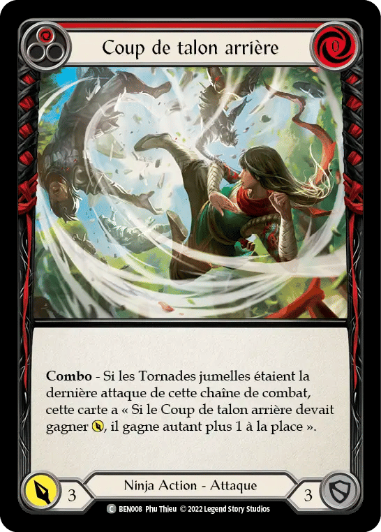 Coup de talon arrière — Benji - Blitz Deck — Flesh and Blood