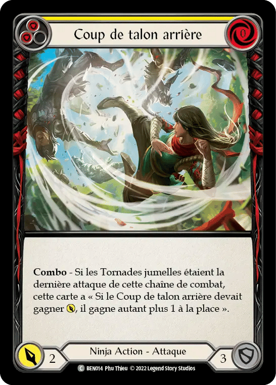 Coup de talon arrière — Benji - Blitz Deck — Flesh and Blood