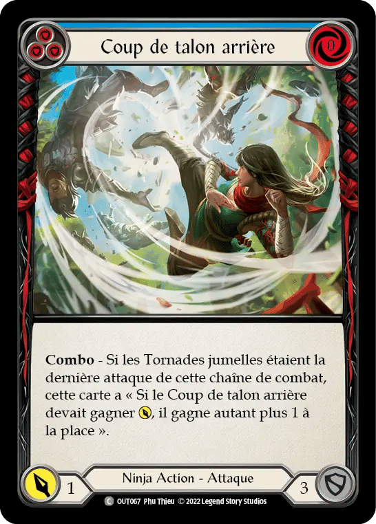 Coup de talon arrière — Outsiders — Flesh and Blood