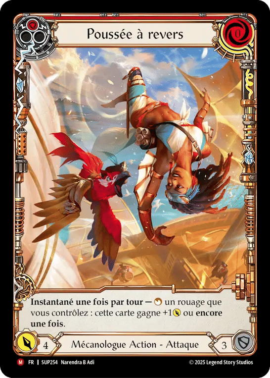 Poussée à revers — Super Slam — Flesh and Blood
