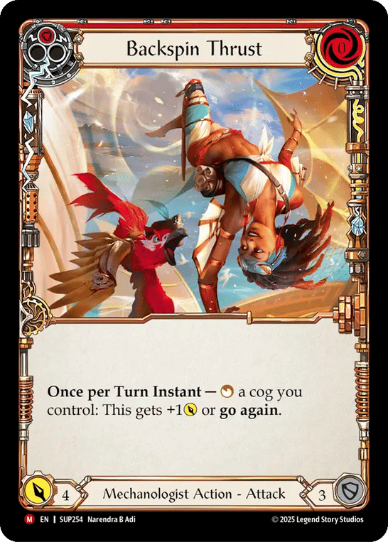 Backspin Thrust — Super Slam — Flesh and Blood