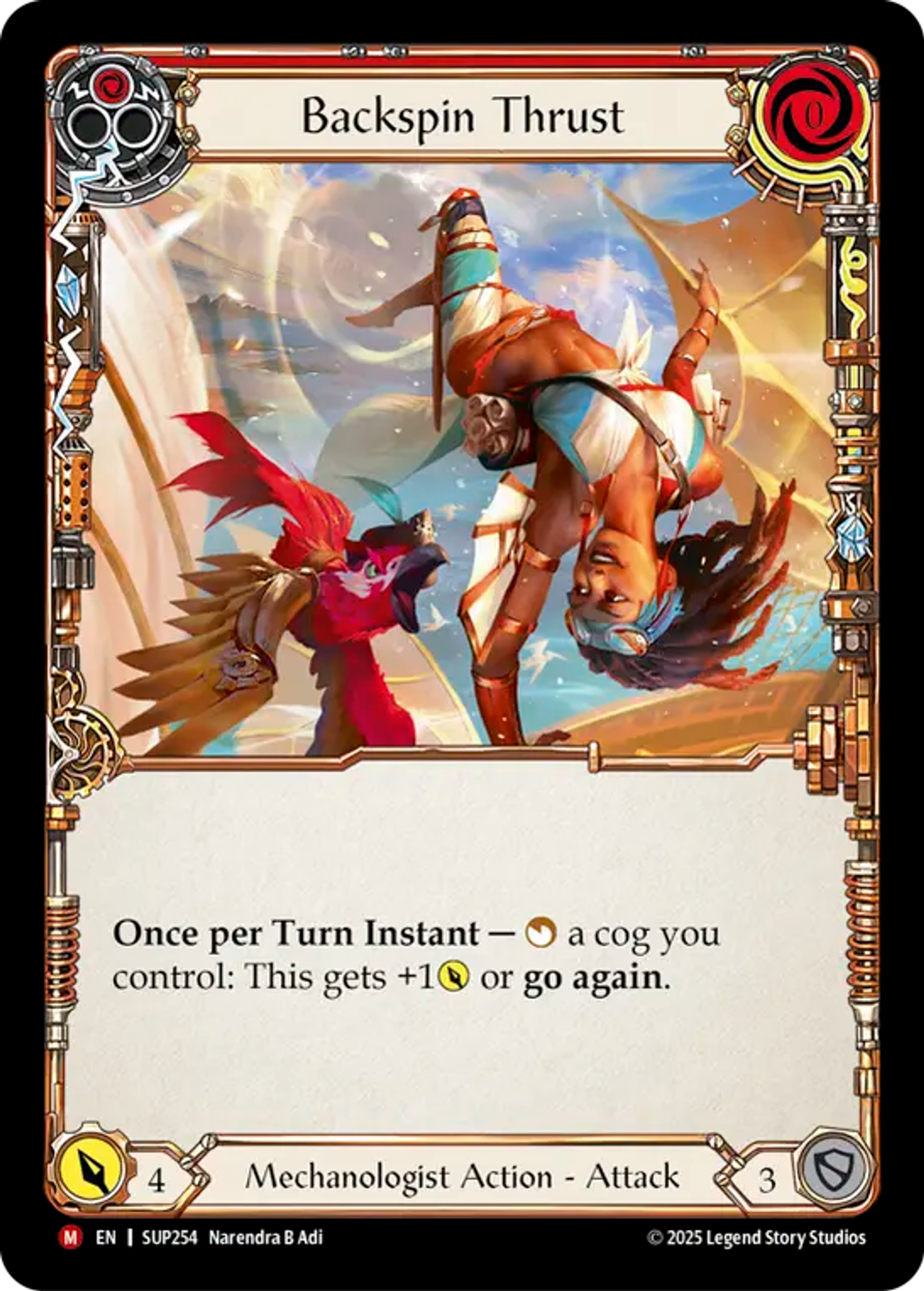 Backspin Thrust — Super Slam — Flesh and Blood