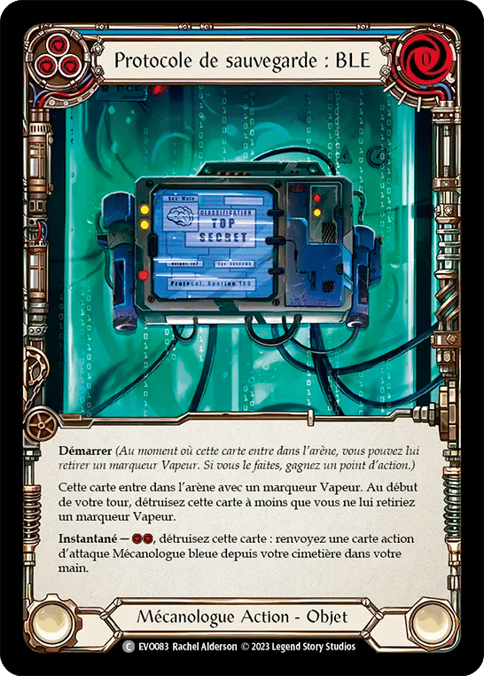 Protocole de sauvegarde : BLE — Bright Lights — Flesh and Blood