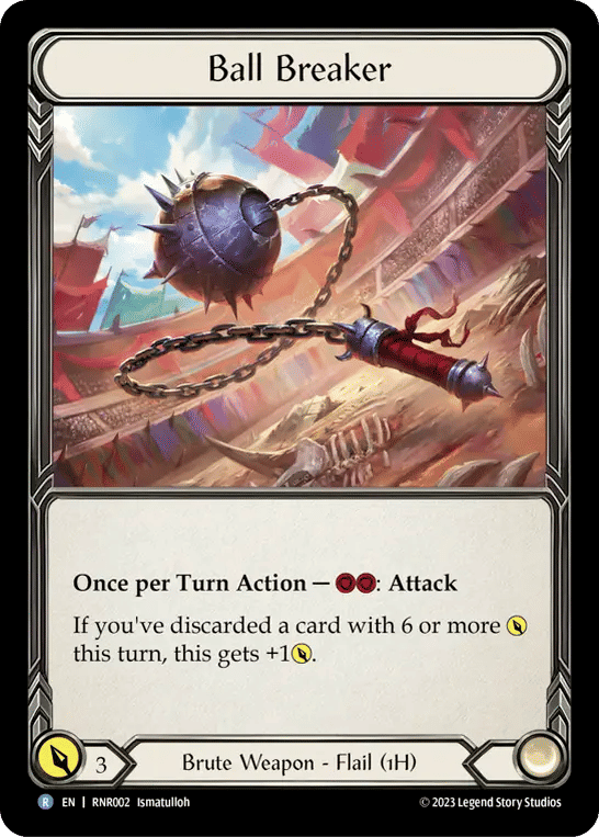 Ball Breaker — Rhinar - Heavy Hitters Blitz Deck — Flesh and Blood