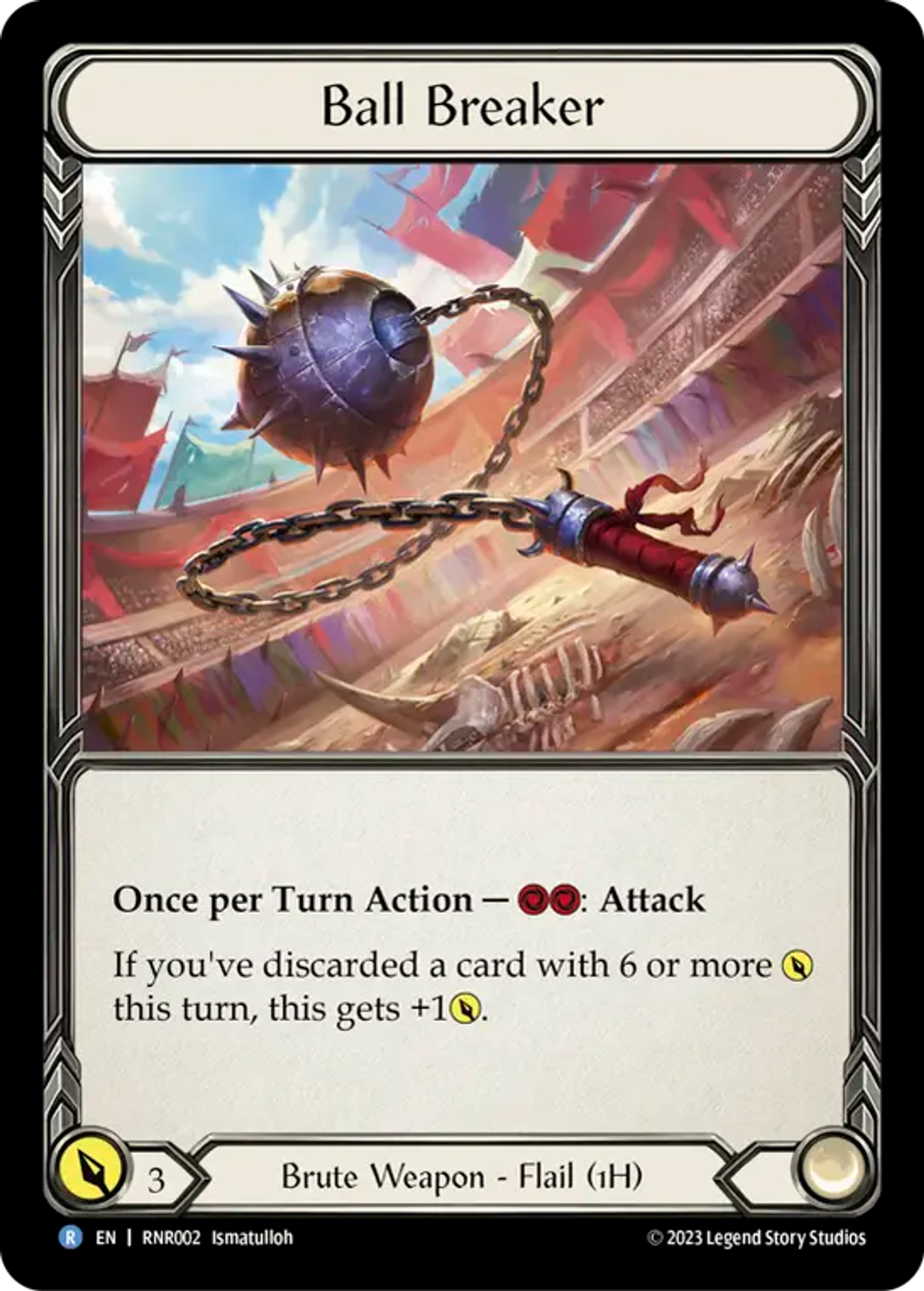Ball Breaker — Rhinar - Heavy Hitters Blitz Deck — Flesh and Blood