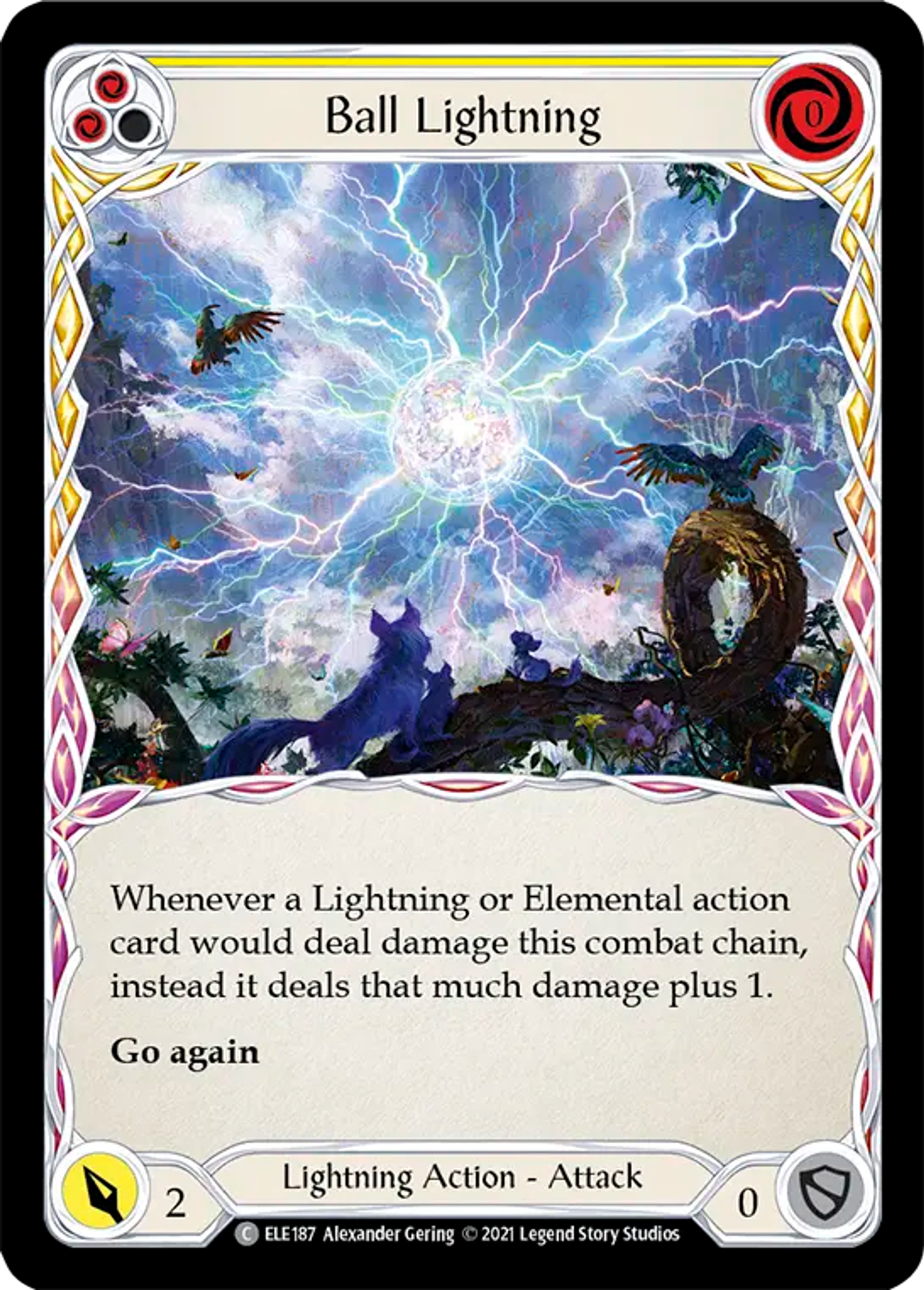 Ball Lightning (Yellow) — Tales of Aria — Flesh and Blood