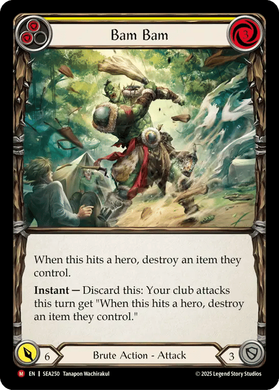Bam Bam — High Seas — Flesh and Blood