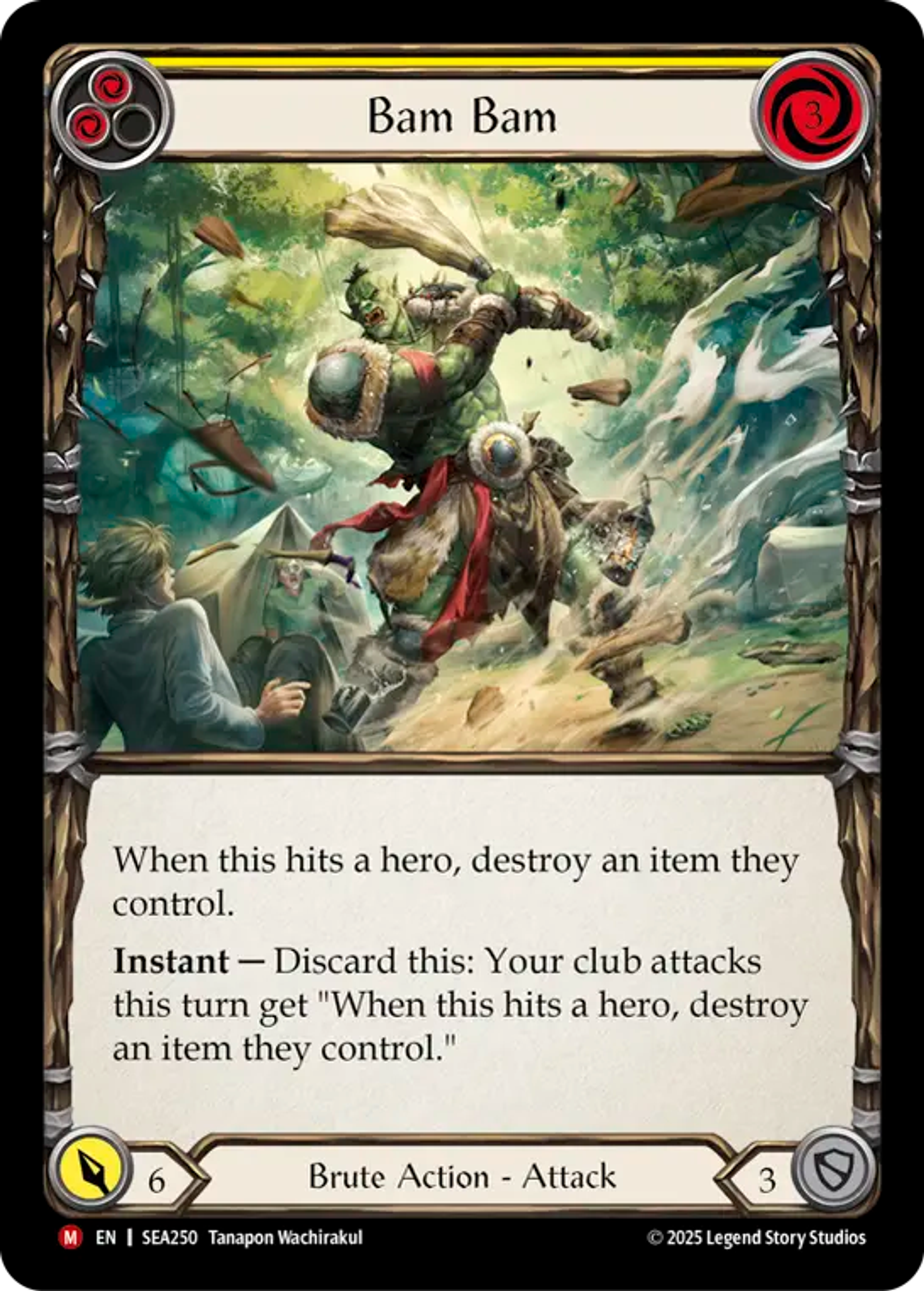 Bam Bam — High Seas — Flesh and Blood