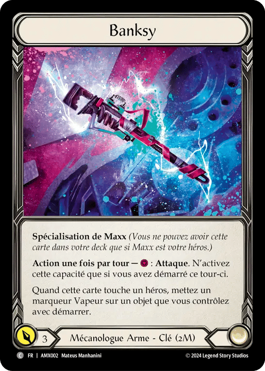 Banksy — Armory Deck - Maxx 'The Hype' Nitro — Flesh and Blood