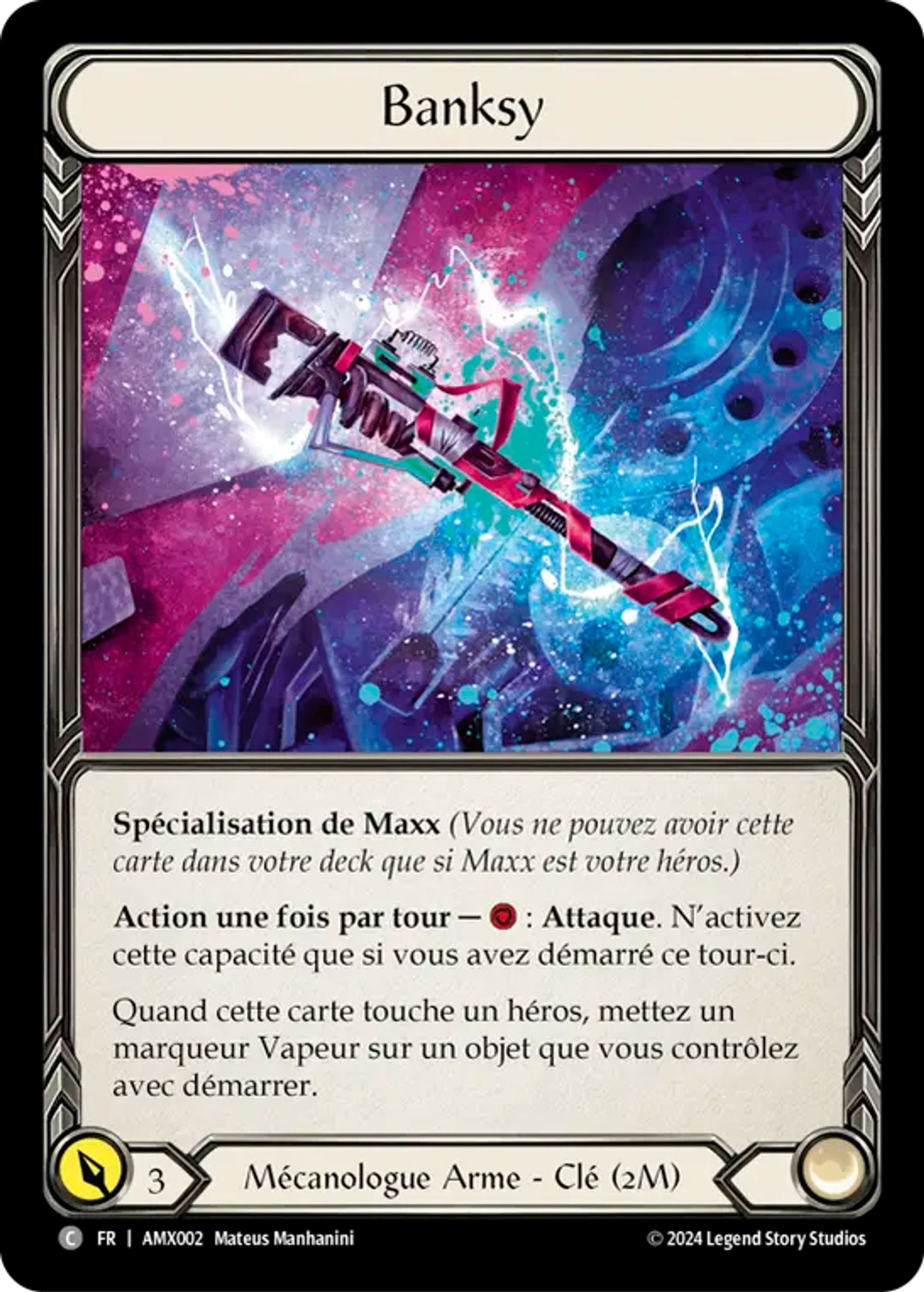Banksy — Armory Deck - Maxx 'The Hype' Nitro — Flesh and Blood