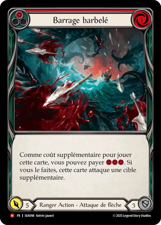 Barrage barbelé — High Seas — Flesh and Blood