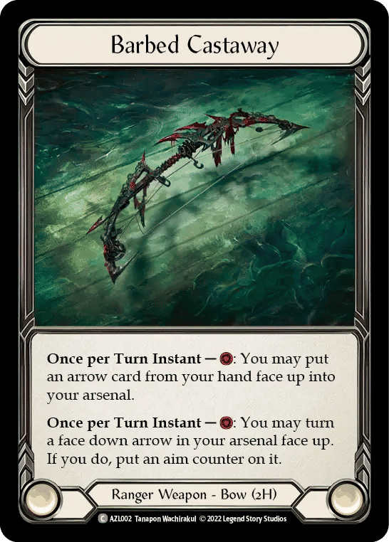 Barbed Castaway — Azalea - Blitz Deck — Flesh and Blood