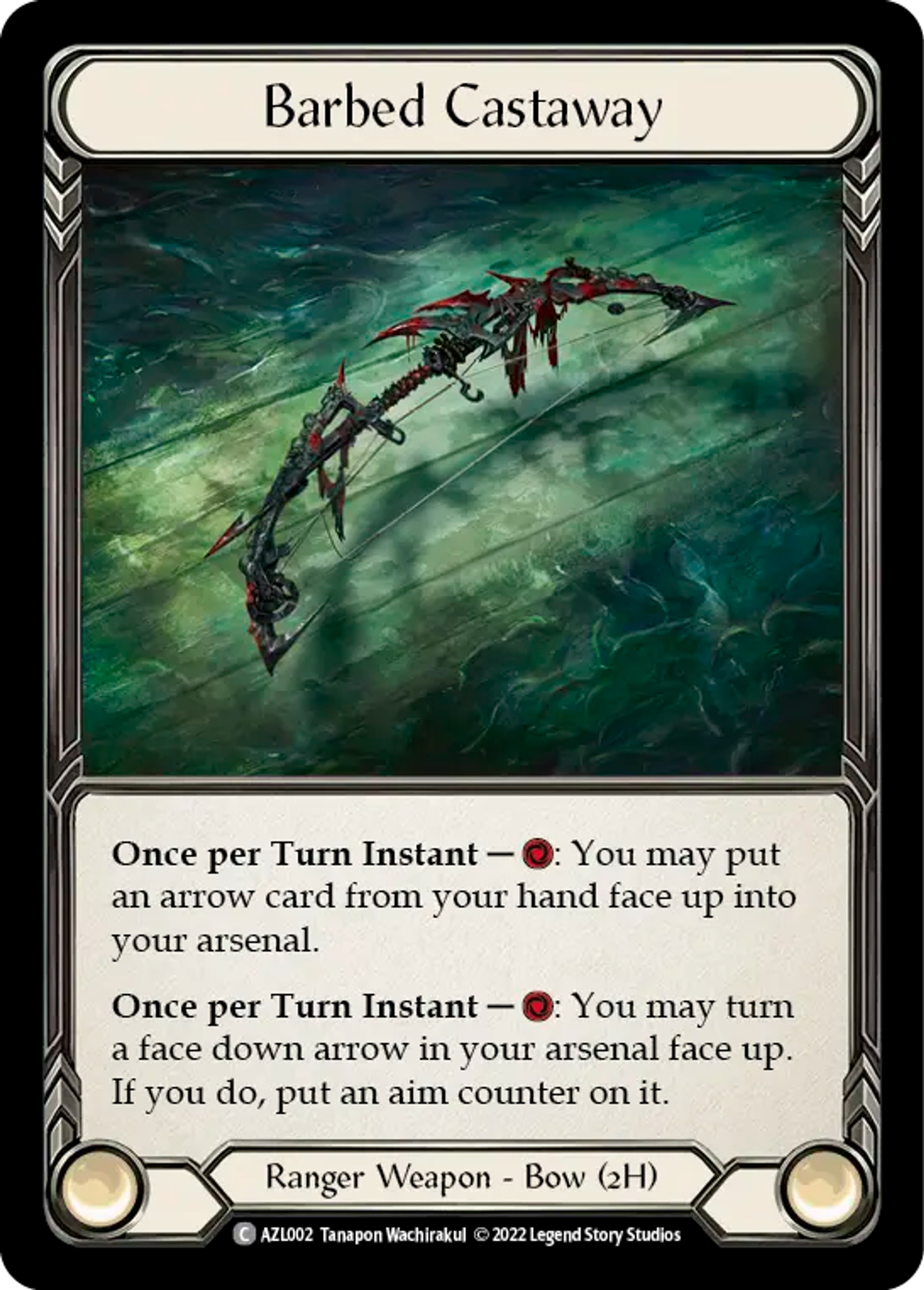Barbed Castaway — Azalea - Blitz Deck — Flesh and Blood