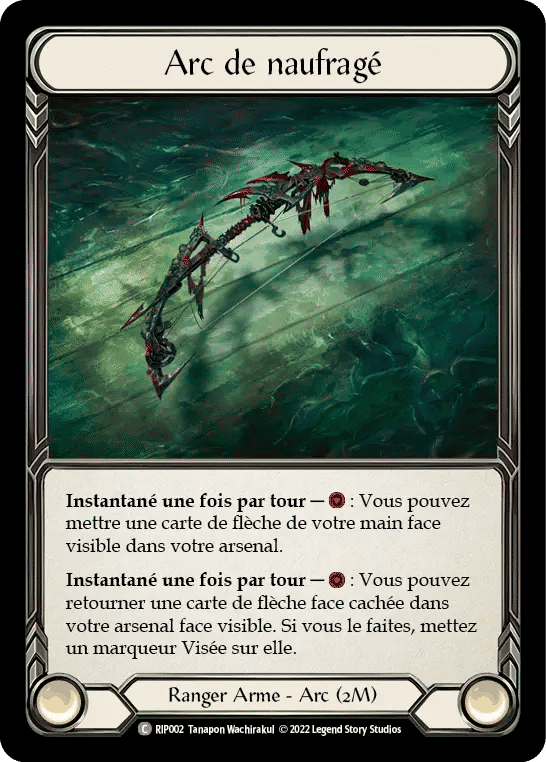 Arc de naufragé — Riptide - Blitz Deck — Flesh and Blood