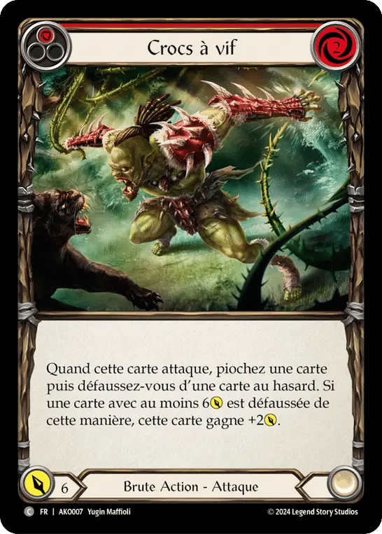 Crocs à vif — Armory Deck - Kayo, Armed and Dangerous — Flesh and Blood