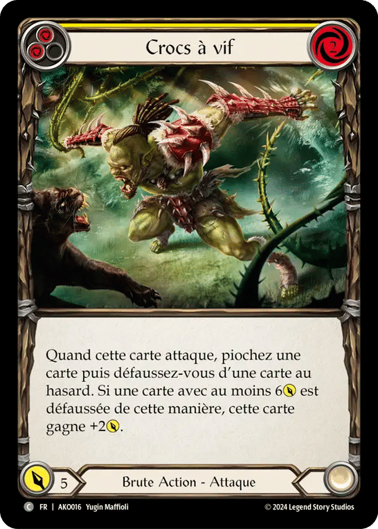 Crocs à vif — Armory Deck - Kayo, Armed and Dangerous — Flesh and Blood